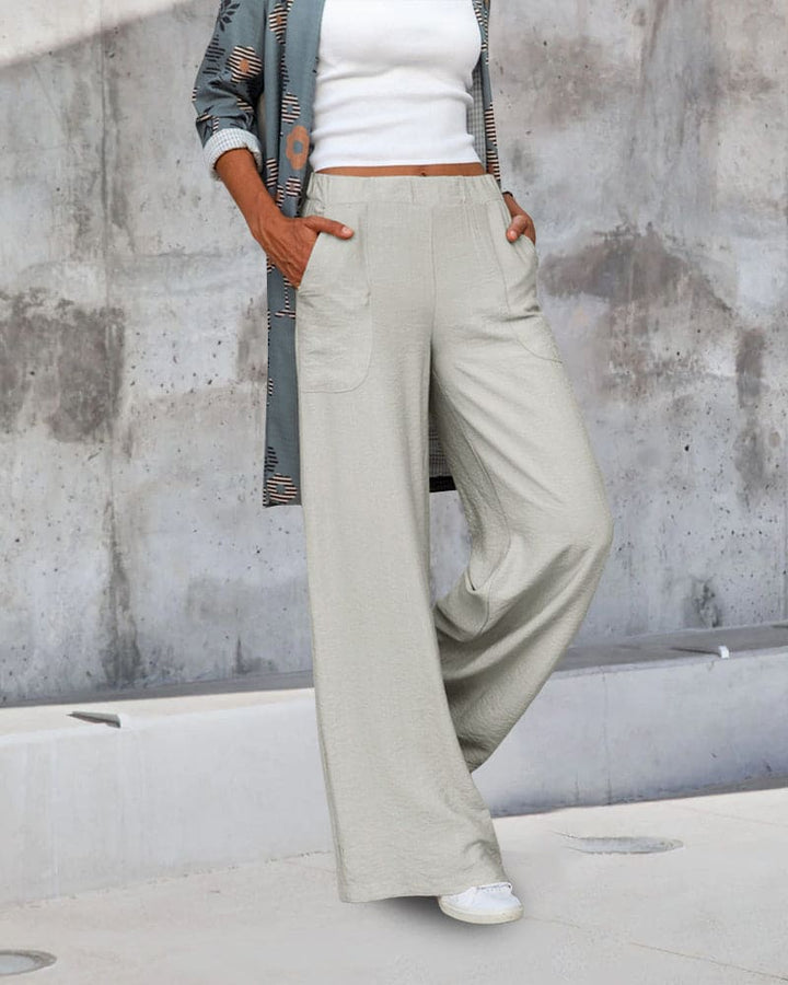 Women’s Wide Leg Pull On Pants | Relaxed Fit