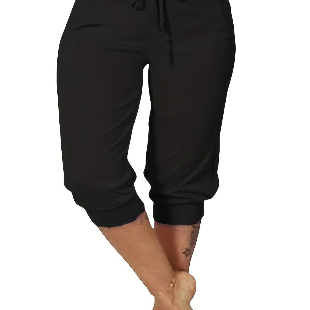 Women's Mid-Length Casual Pants | Running