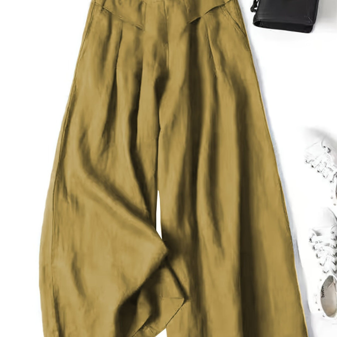 Women's Wide-Leg Ankle Pants | Vintage
