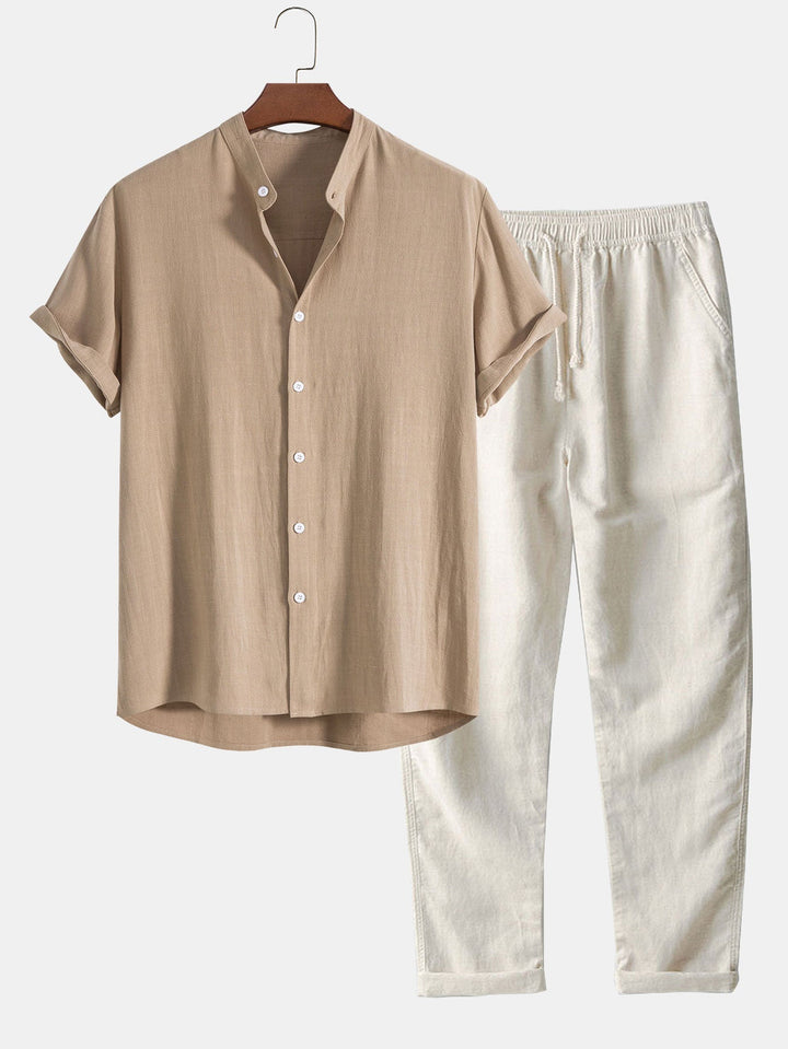 Men's Shirt and Trouser Set | Summer