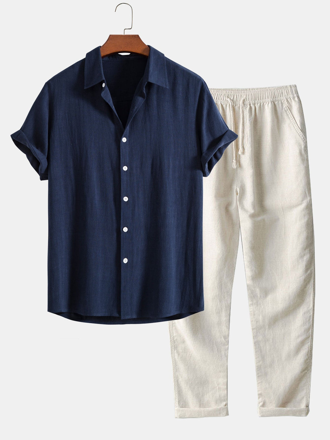 Men's Shirt and Trouser Set | Summer