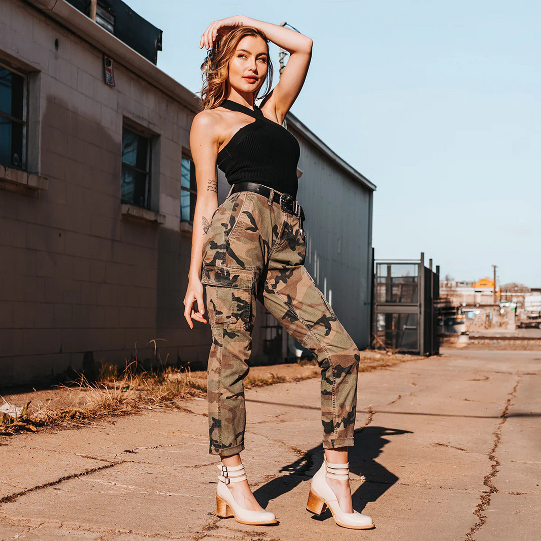 Women's Multi-Strap Ankle Buckle Heels | Vintage