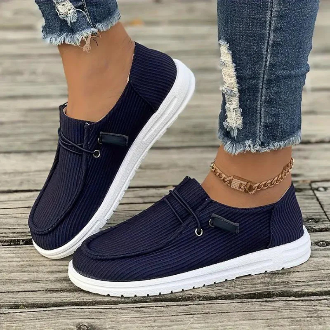 Women's Casual Round Toe Slip-On Shoes | Walking