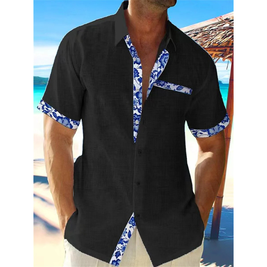 Men's Hawaiian Style Shirt | Summer