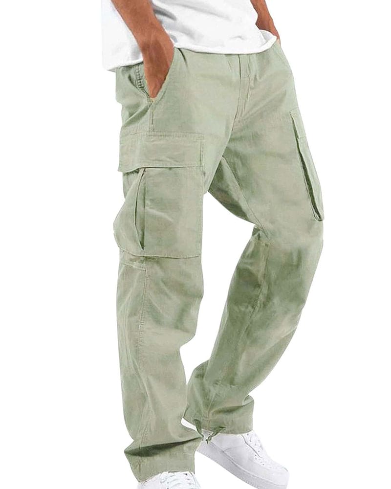 Men's Basic Cargo Pants | Straight Leg
