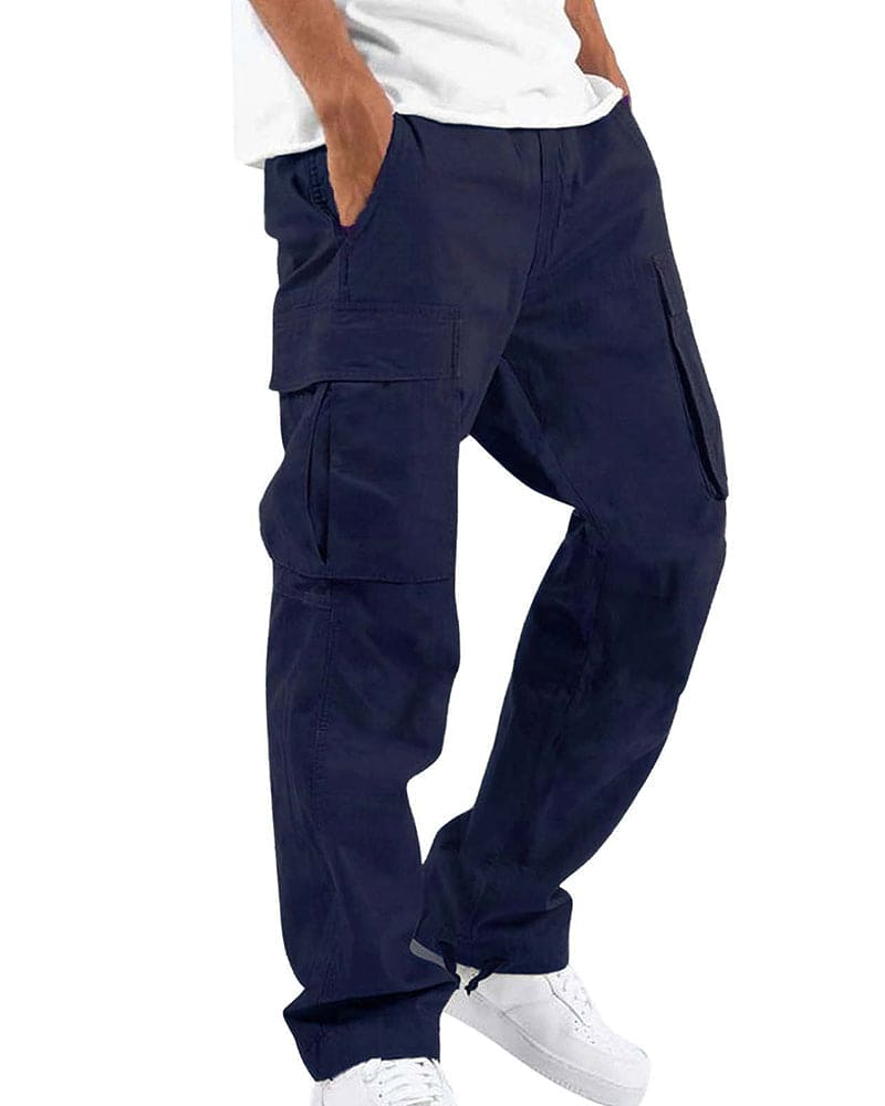 Men's Basic Cargo Pants | Straight Leg