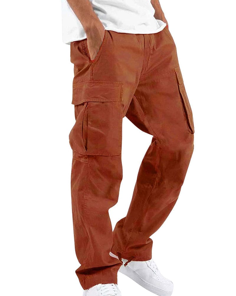 Men's Basic Cargo Pants | Straight Leg