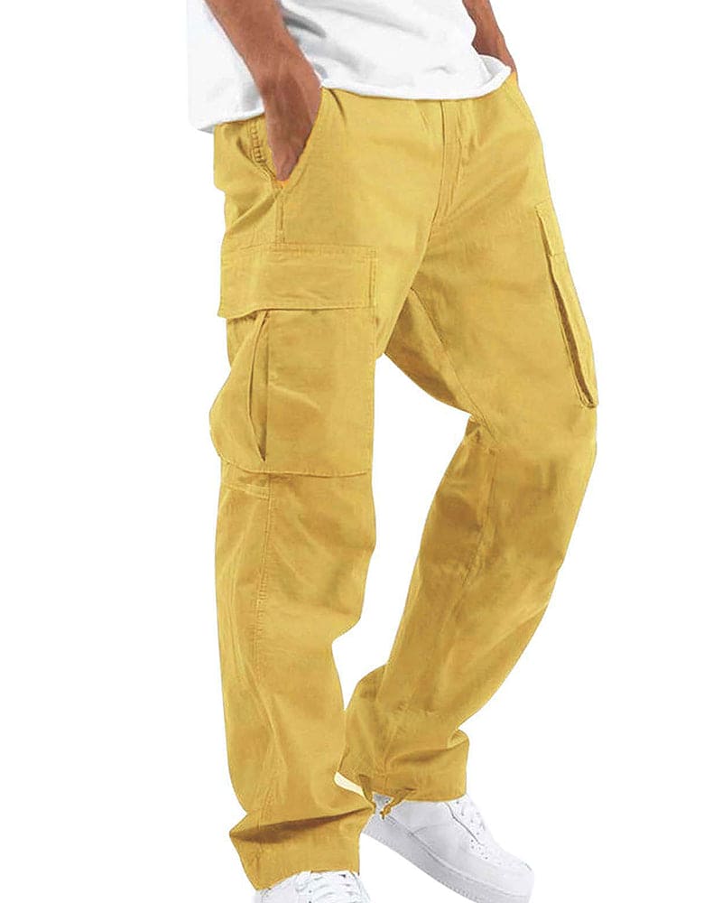 Men's Basic Cargo Pants | Straight Leg