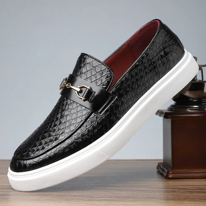 Men’s Slip On Loafers | Textured