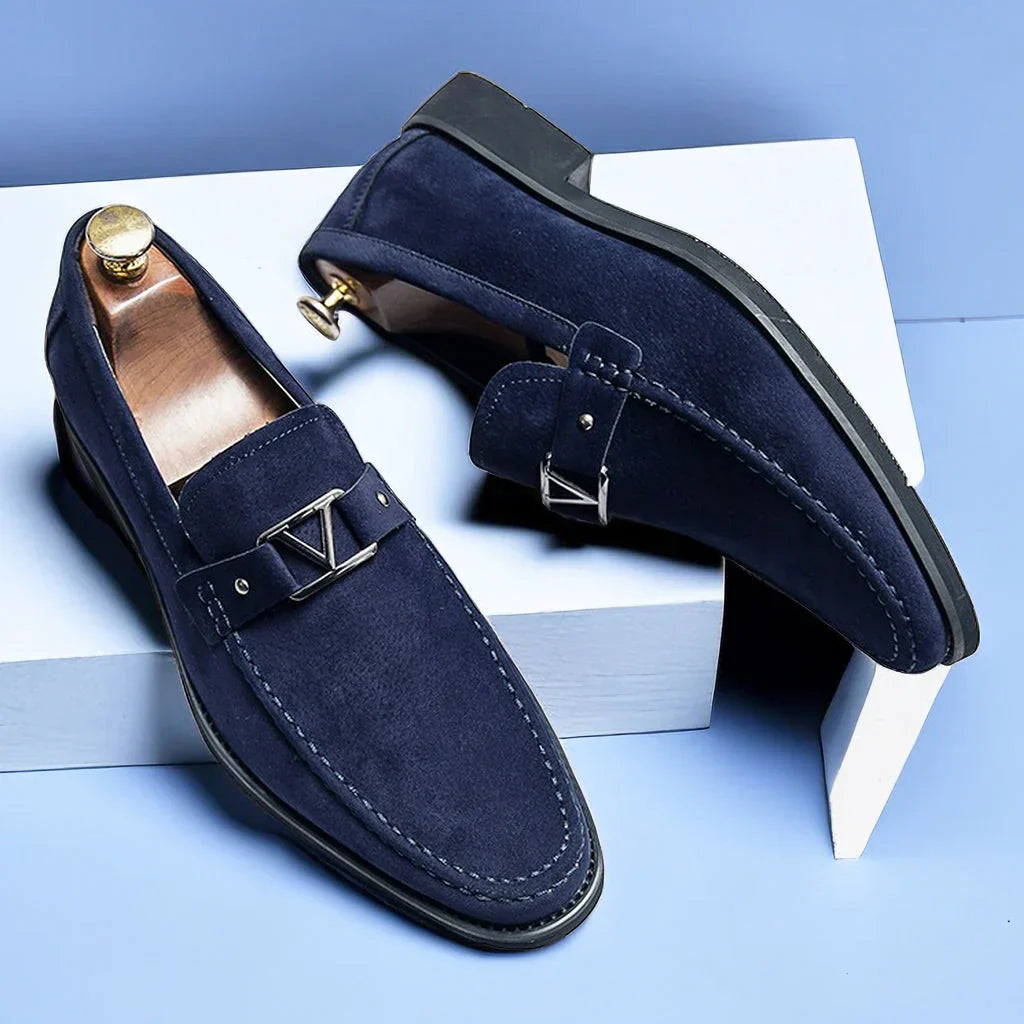 Men's Slip-On Loafers | Buckle Detail