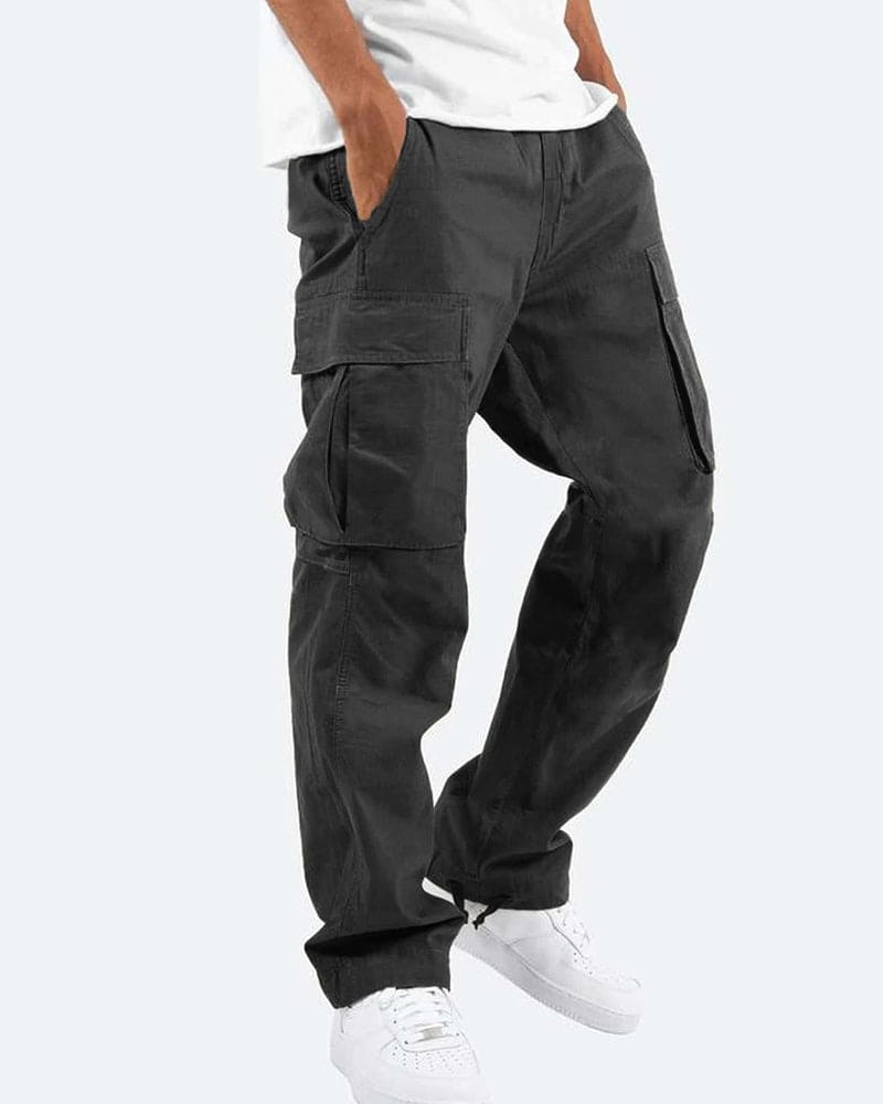 Men's Basic Cargo Pants | Straight Leg