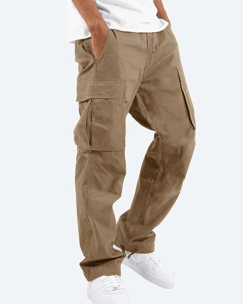 Men's Basic Cargo Pants | Straight Leg