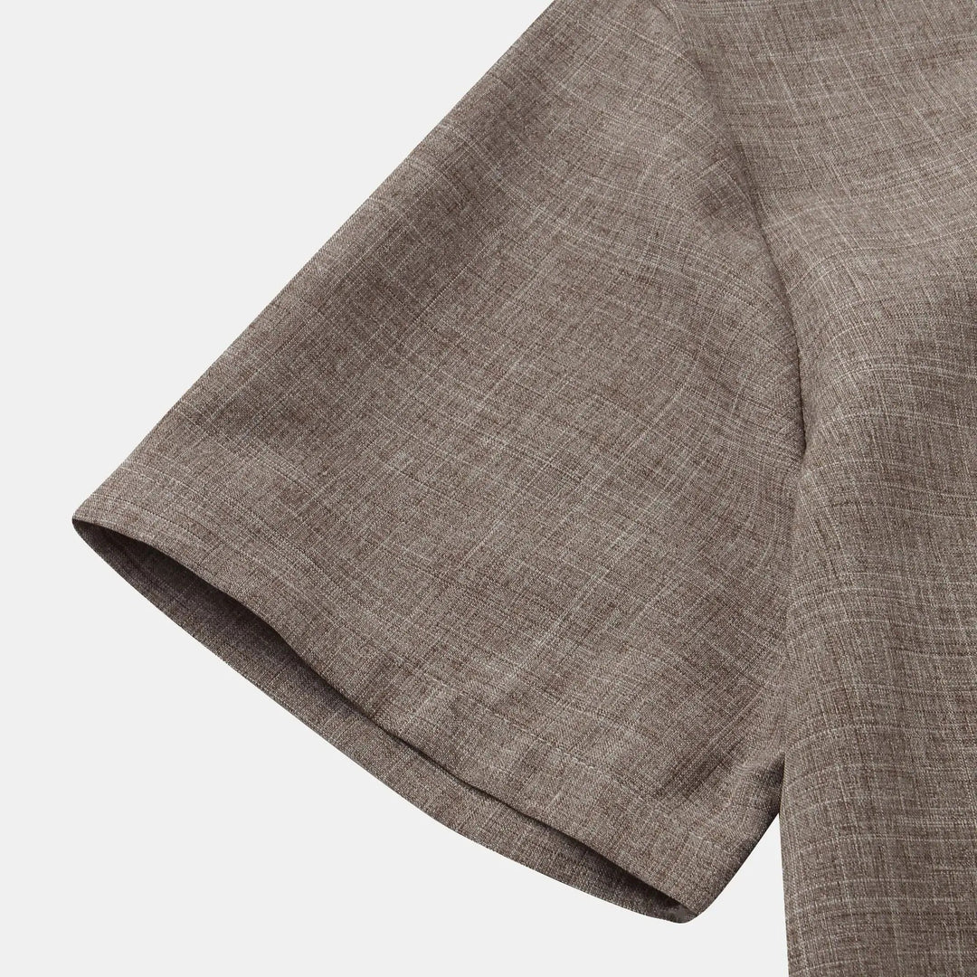 Men's Casual Shirt | Stand-up Collar