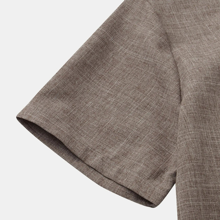 Men's Casual Shirt | Stand-up Collar