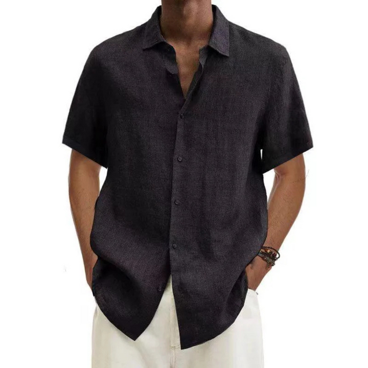 Men's Short-Sleeved Beach Shirt | Summer