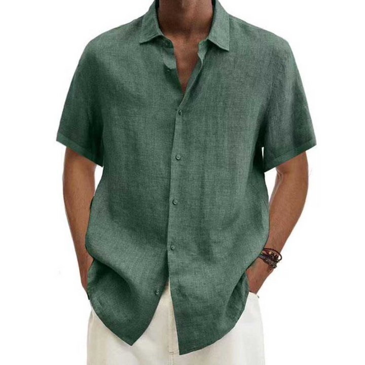 Men's Short-Sleeved Beach Shirt | Summer