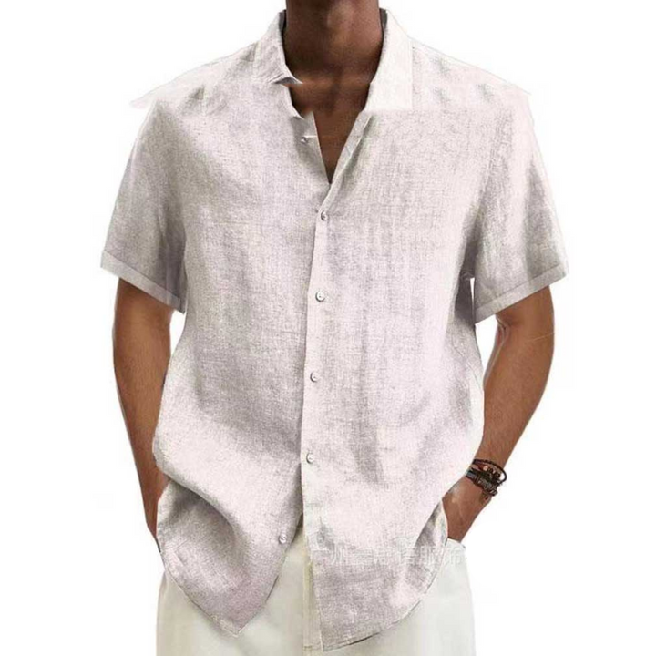 Men's Short-Sleeved Beach Shirt | Summer