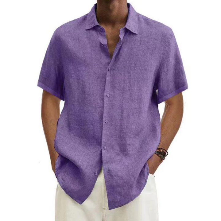 Men's Short-Sleeved Beach Shirt | Summer