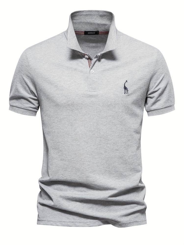 Men's Golf Polo Shirt | Sporty Collar Detail