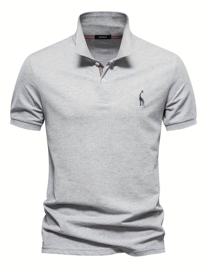 Men's Golf Polo Shirt | Sporty Collar Detail