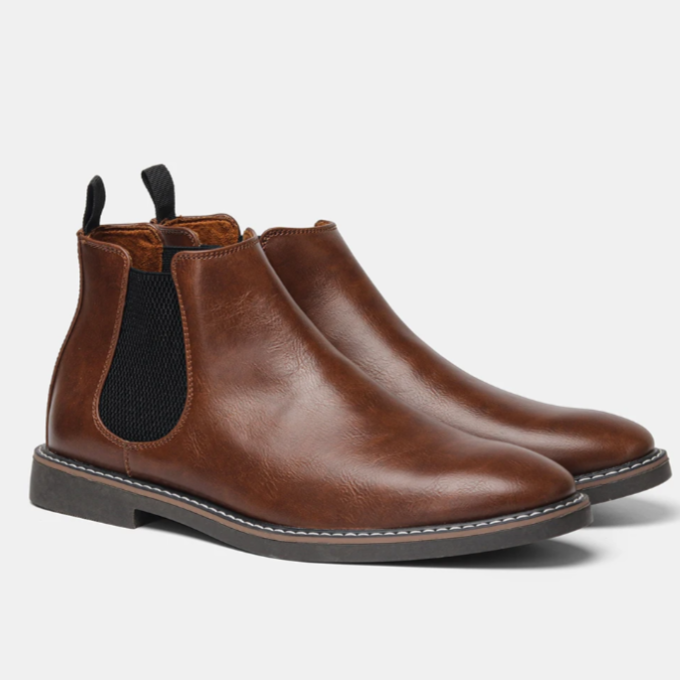 Men's Chelsea Style Boots  | Low Heel