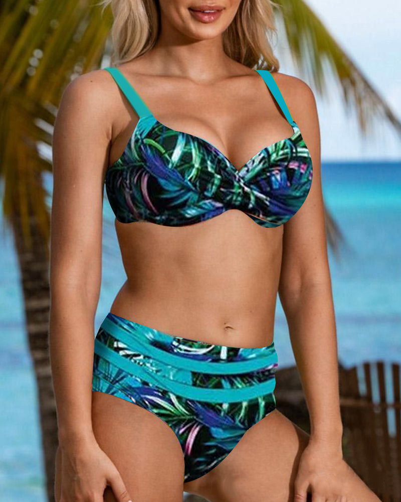 Women's High Waisted Swimwear | Two Piece