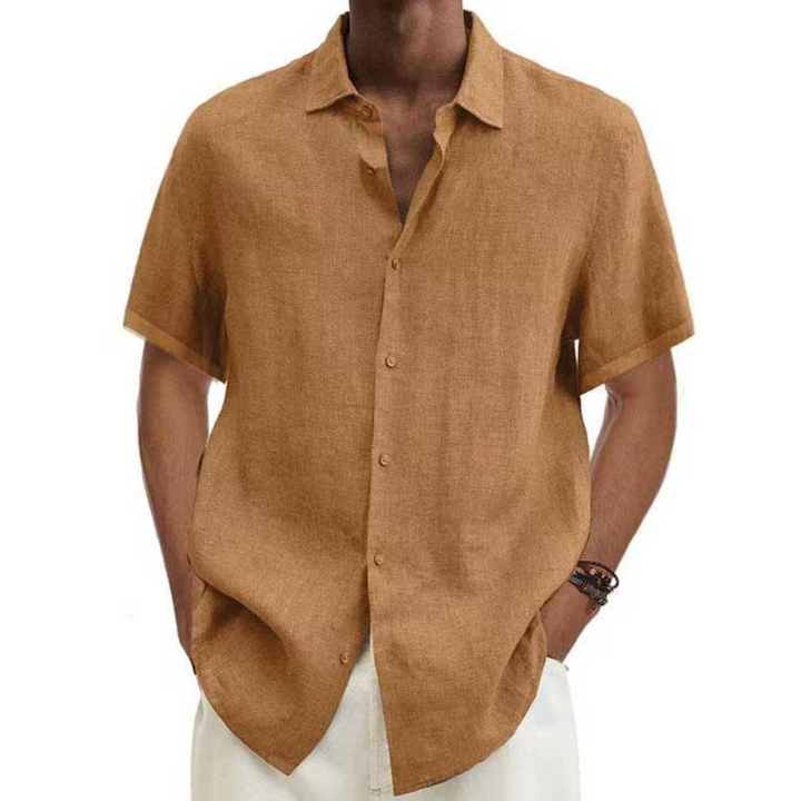 Men's Short-Sleeved Beach Shirt | Summer