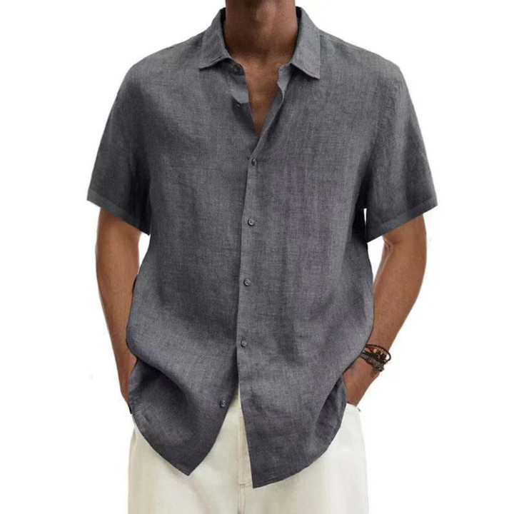 Men's Short-Sleeved Beach Shirt | Summer