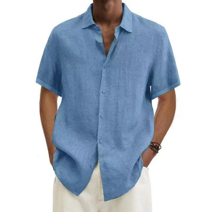 Men's Short-Sleeved Beach Shirt | Summer