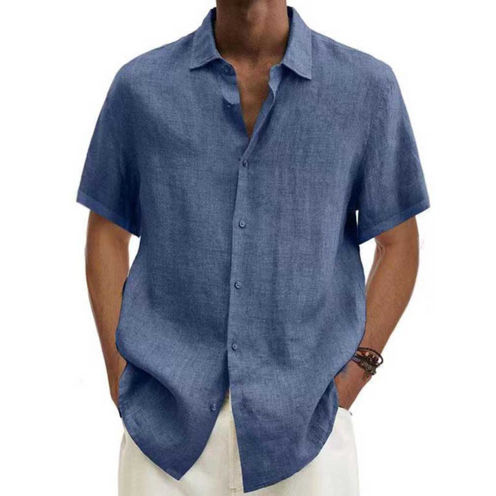Men's Short-Sleeved Beach Shirt | Summer