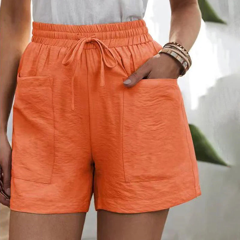 Women's Casual Shorts with Pockets | Summer