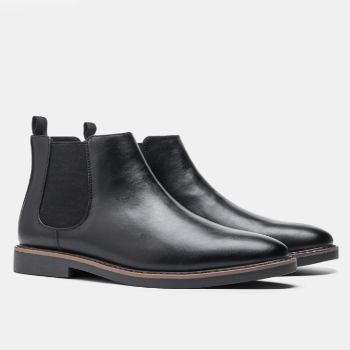 Men's Chelsea Style Boots  | Low Heel