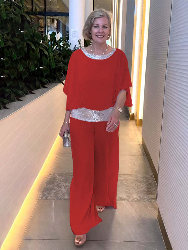 Women's Two Piece Sequin Set | Classy