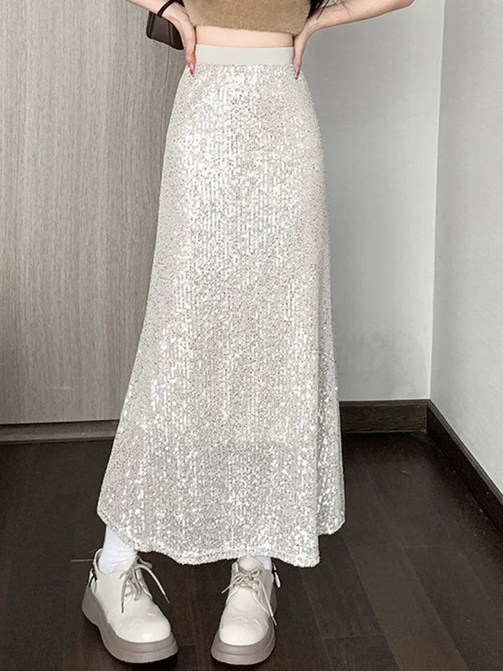 Women’s Sequin Maxi Skirt | Formal