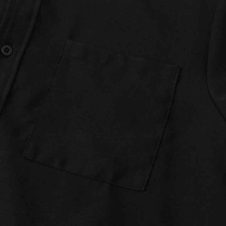 Men's Casual Shirt | Stand-up Collar