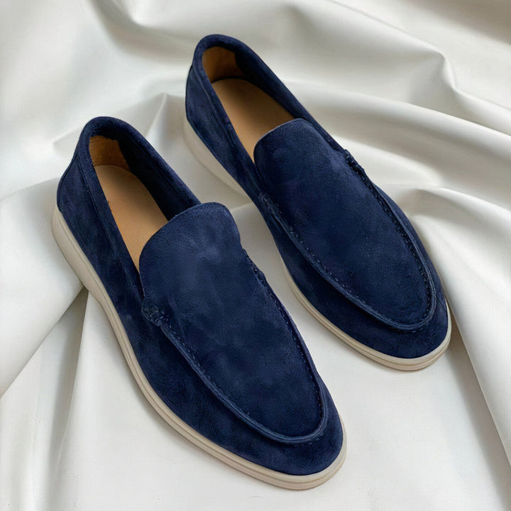 Men's Flat Loafers | White Sole