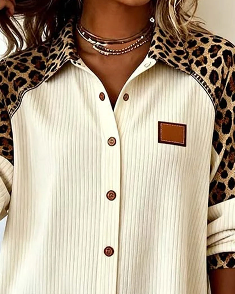 Women's Leopard Print Shirt | Button Down