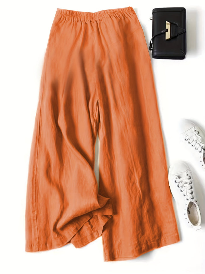 Women's Wide-Leg Ankle Pants | Vintage