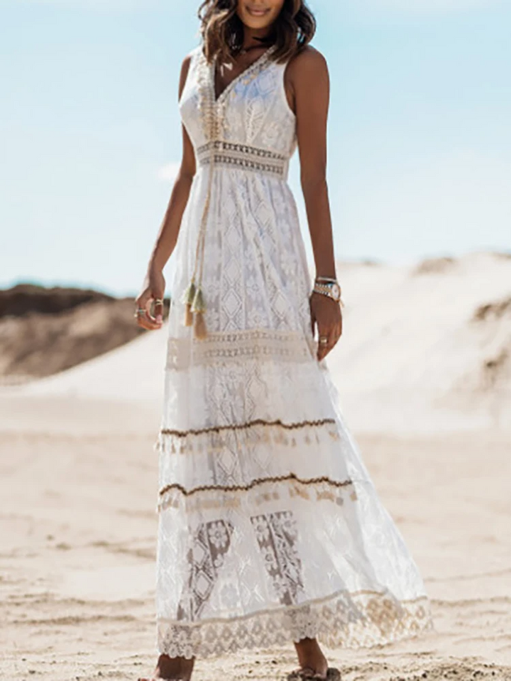 Women's Boho Style Dress | Maxi