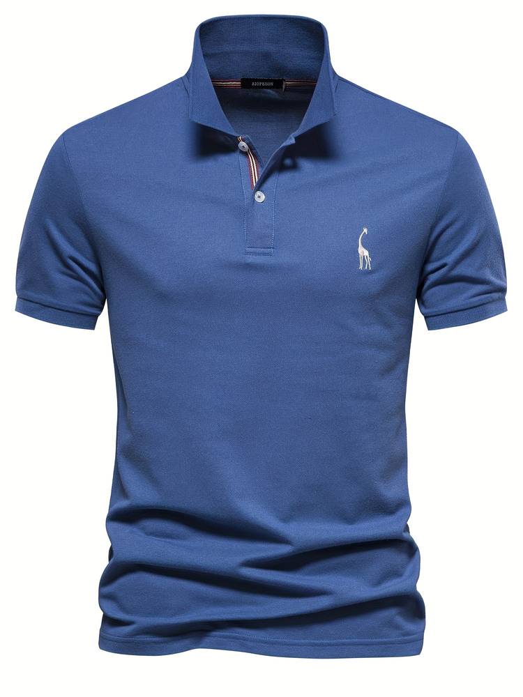 Men's Golf Polo Shirt | Sporty Collar Detail