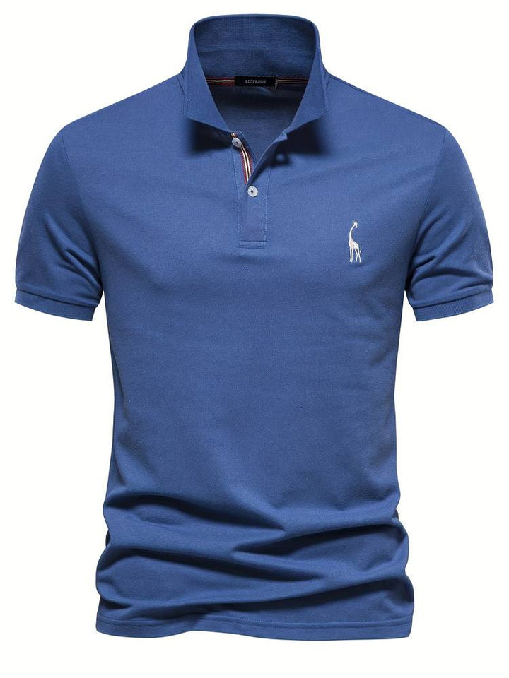 Men's Golf Polo Shirt | Sporty Collar Detail