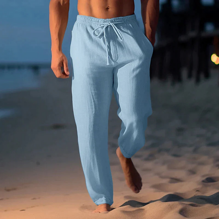 Men’s Casual Relaxed Fit Pants | Drawstring