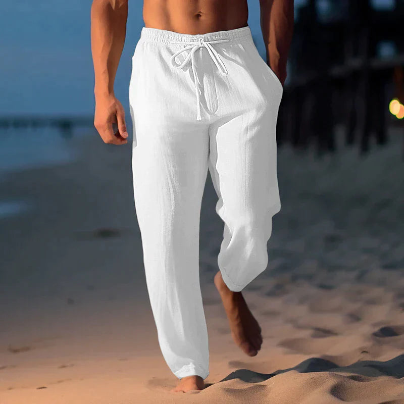 Men’s Casual Relaxed Fit Pants | Drawstring