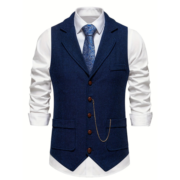 Men's Vintage Vest | Buckle Pocket