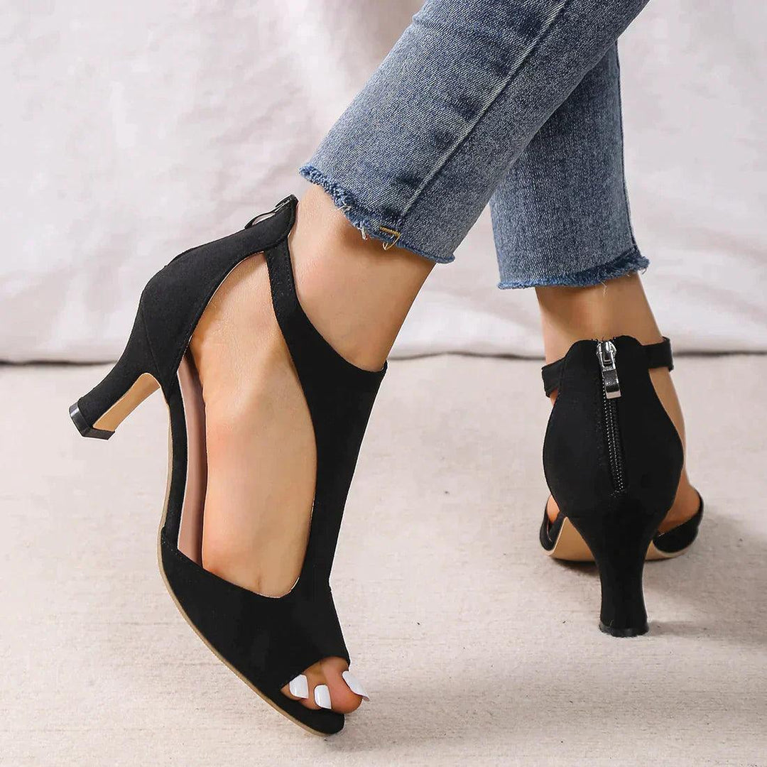 Women’s Slingback Heels | Open Toe