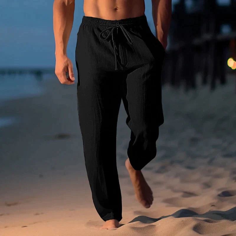 Men’s Casual Relaxed Fit Pants | Drawstring