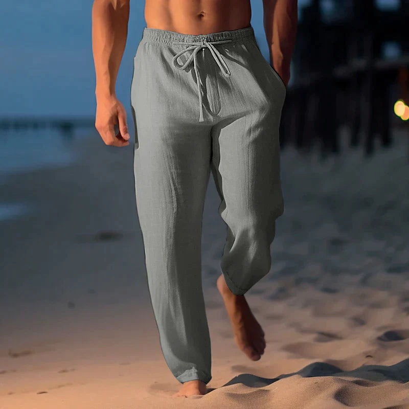 Men’s Casual Relaxed Fit Pants | Drawstring