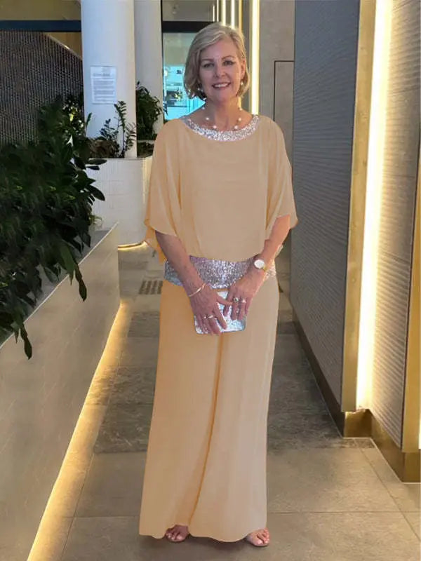 Women's Two Piece Sequin Set | Classy