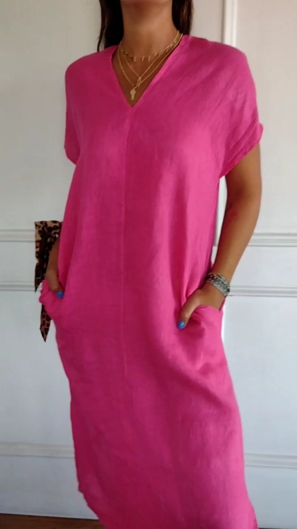 Women's Cap Sleeve Shift Dress | Mini