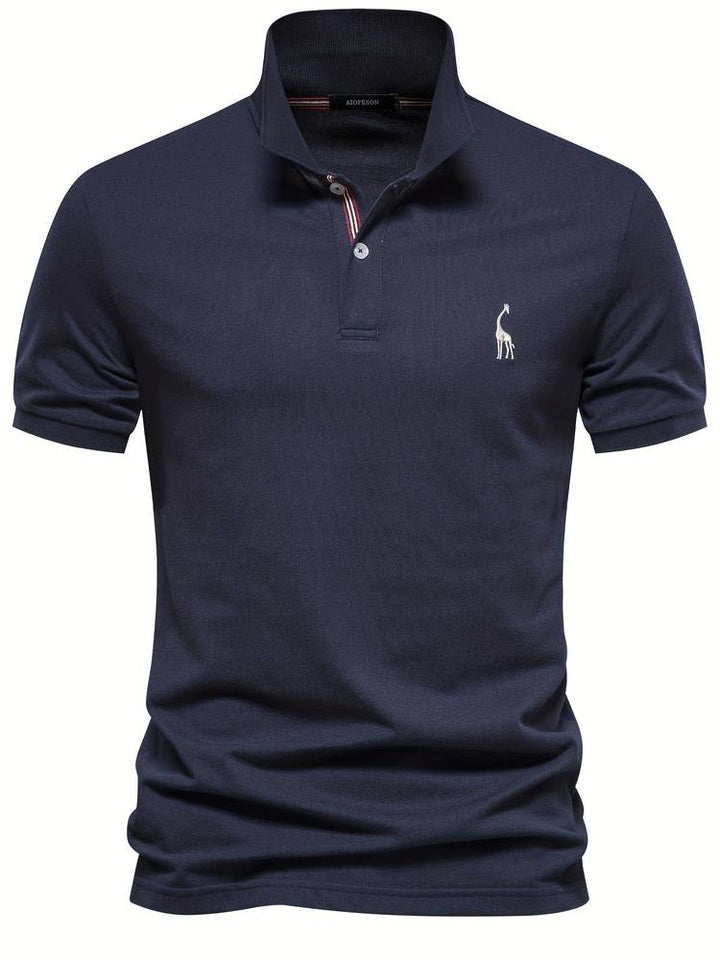 Men's Golf Polo Shirt | Sporty Collar Detail
